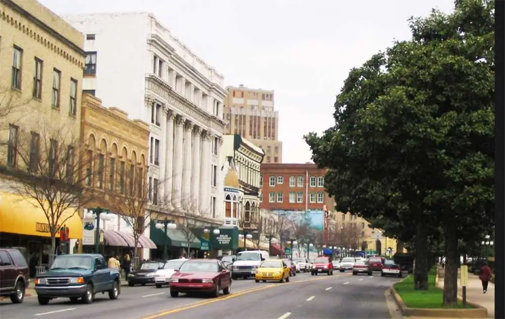 Hot Springs Arkansas Stadt