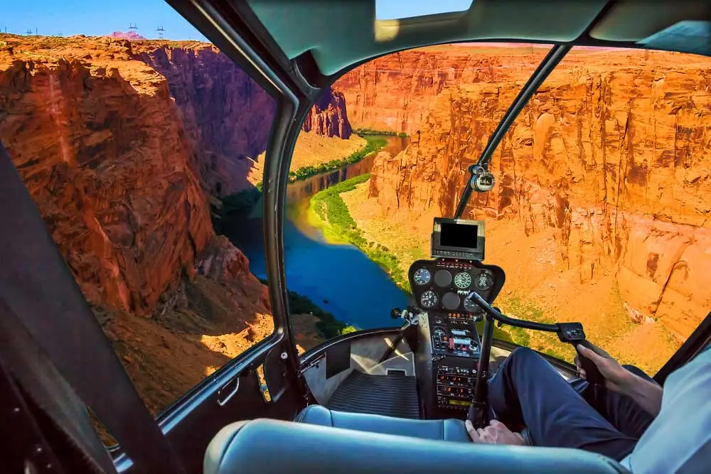 Helikopter Flug über den Grand Canyon