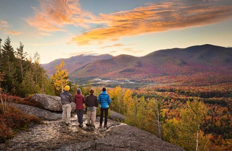 Ausblick auf die Adirondack Mountains 